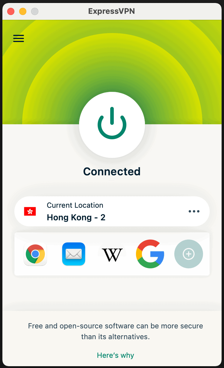 expressvpn hong kong