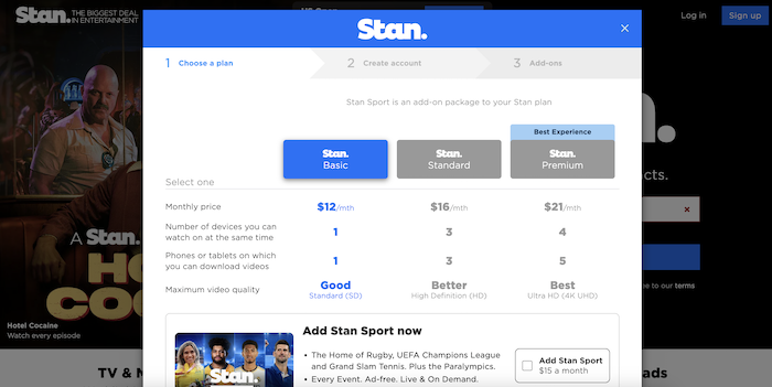 stan pricing plans