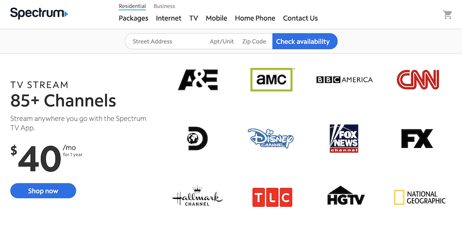 spectrum plans