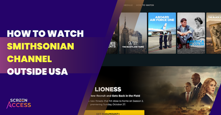 how to watch smithsonian channel outside usa