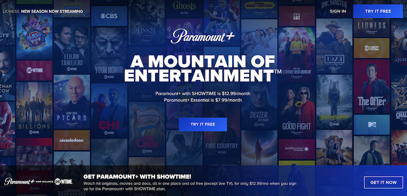 paramount plus sign up